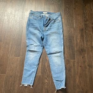 Madewell high rise jeans